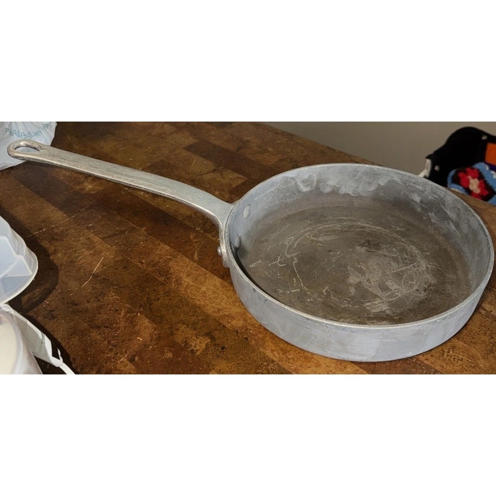 Magnalite GHC 10 Inch Skillet USA Cast Aluminum Fry Pan Stovetop Flat Bottom VTG